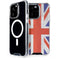 United Kingdom Flag Distressed iPhone 15 Pro MagSafe Case